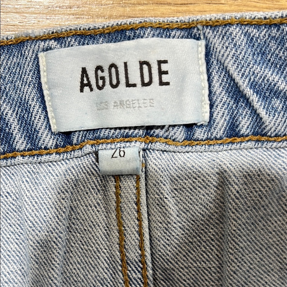 AGOLDE Reworked 90’S Ultra High Rise Belted Jean - Picture 8 of 10